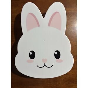 Cook With Color Bunny Snack Box Food Storage Container Pink